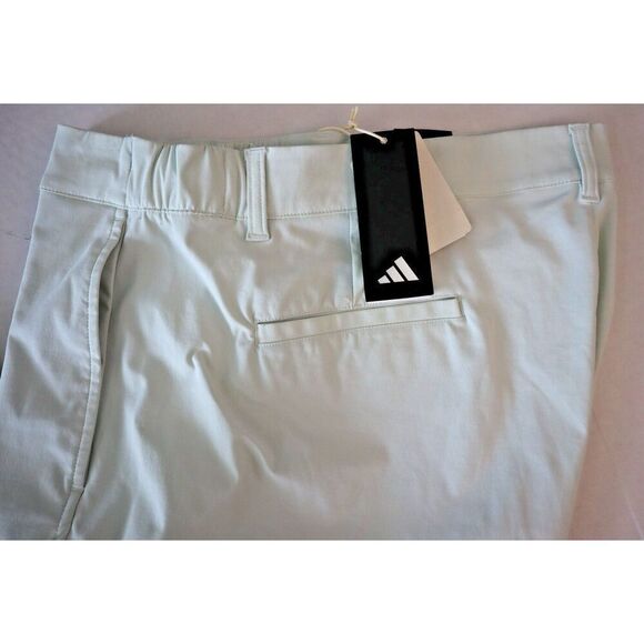 Adidas IU2843 Men Sz 40x30 Short Crystal Jade Ultimate365 Nylon Chino Pants - Picture 4 of 12